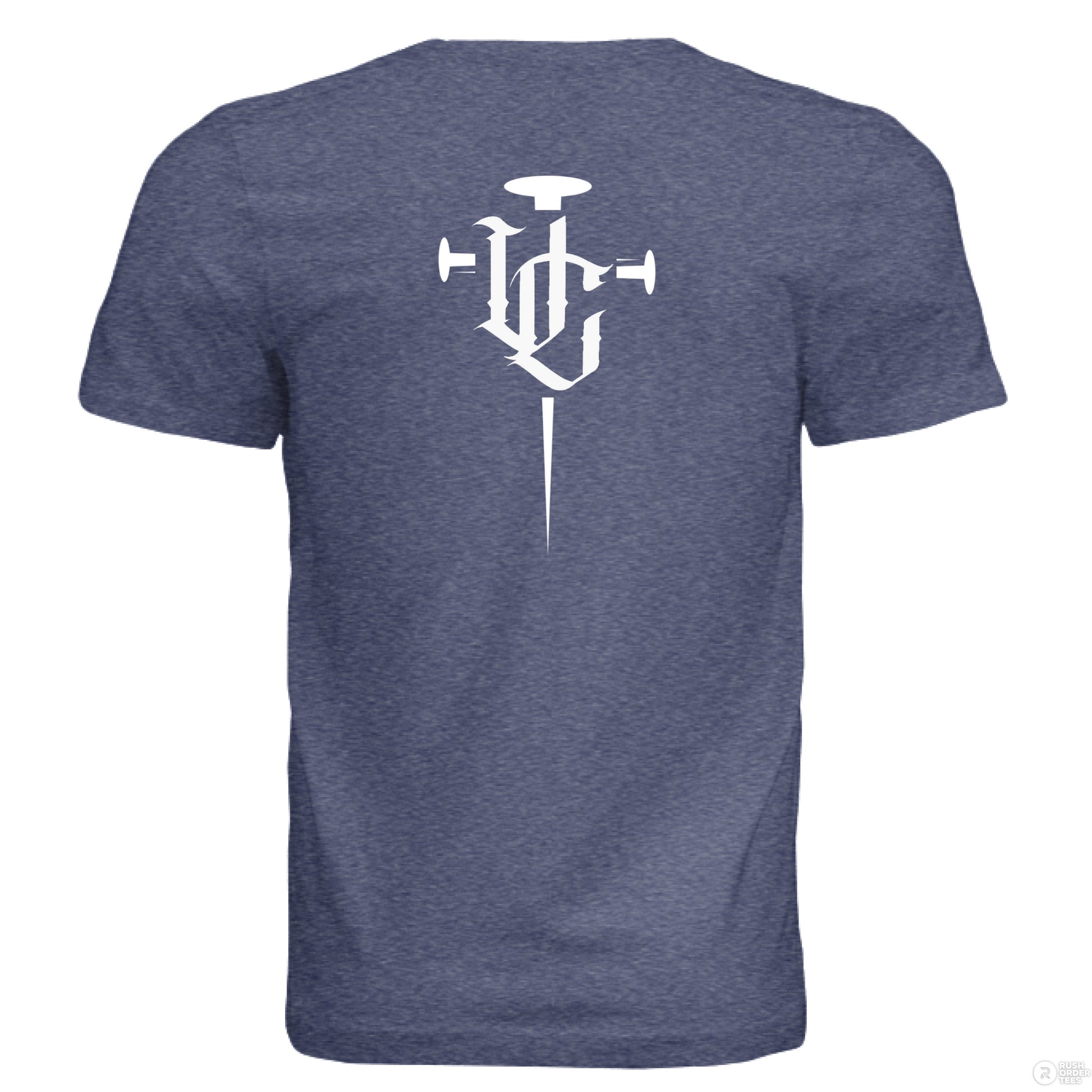 NAVY TRIBLEND - BACK